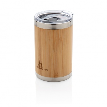 Logotrade promotional merchandise picture of: Bamboo coffee to go tumbler
